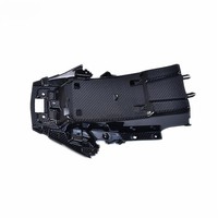 Support de Plateau de Selle Arrière en Fibre de Carbone 3K Pré-percé avec Finition Brillante/Mate pour S1000RR 2019-2026