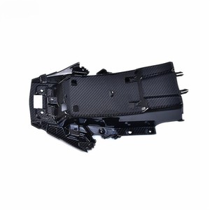 Soporte de carenado trasero de fibra de carbono seca 3K para la bandeja debajo del asiento para BMW S1000RR 2019-2026 - Product Image 5