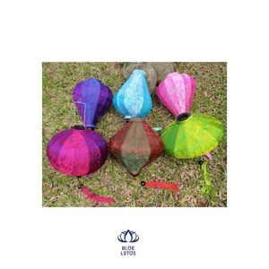 Lanterne en soie de bambou FAITE MAIN pour les décorations d'événements en plein air, lanternes en vrac bon marché et décoration de la maison en provenance du Vietnam - Product Image 1