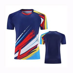 Camiseta de Bádminton Transpirable de Moda al Mejor Precio, Diseños de Ropa al por Mayor, Jersey de Bádminton de Poliéster de Secado Rápido - Product Image 6
