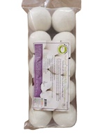 Boules de séchage pour linge en feutre de laine écologiques, taille XL personnalisée, 7 cm, réutilisables, naturelles et douces, couleur et logo personnalisés pour machine à laver