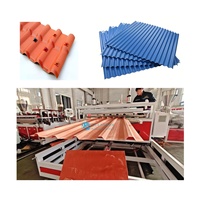 Extrusora Automática RUIJIE de Doble Tornillo Contrarrotatorio de 220kW para Láminas de Techo Corrugado Glaseado de WPC/PVC/ASA
