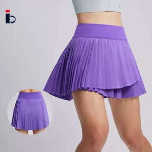 New Arrival Girls Skirts Gym Fitness Yoga Sports Wear Slip Dress Tennis Dress For Women