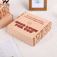 Boîtes d'expédition personnalisées, boîtes cadeaux écologiques pour vêtements, abonnements mode, vente au détail alimentaire, boîtes en papier de qualité supérieure avec logo personnalisé