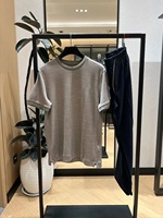 Camiseta de Hombre 2026, Nueva, de Alta Calidad, Verano, Transpirable, Cuello Redondo, Cómoda, Informal, Lisa, Absorbe la Humedad, Estilo Vintage