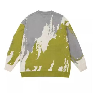 2025 mode tendance hommes à manches longues col rond pull personnalisé décontracté pull en tricot avec motif décoration pour la saison d'automne - Product Image 4