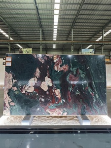 Losas de Mármol Verde Rosa de Lujo para Paredes, Encimeras, Revestimientos de Pisos y Paredes - Product Image 2