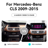 Autoradio portable Android 14 de 10,25 pouces, CarPlay, Android Auto pour Mercedes Benz Classe CLS A180, navigation GPS, lecteur multimédia