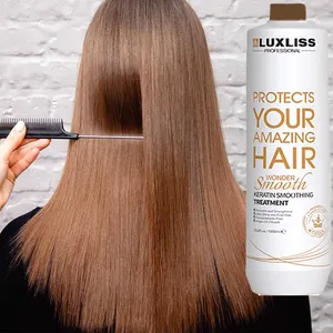 OEM ODM Wholesale Professional Formaldehyde Free Smoothing Straightening Brazilian Keratin Treatment Nanoplastia Hair Treatment