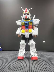 Disfraz de Mascota Animal LED Blanco de <span class=keywords><strong>Gundam</strong></span>, <span class=keywords><strong>el</strong></span> Más Vendido, para Halloween, Actuaciones, Andarines sobre Zancos, Realista, Unisex, Talla XL para Adultos - Product Image 5