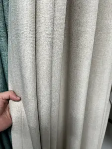 126'' Inch 320cm Width High Quality Luxury Total Sunblock Fabric For Curtains With Blackout