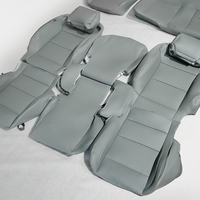 Housse de siège de voiture en cuir NAPA respirante toutes saisons, ensemble complet PRIMEFIT X6 K5 5 pièces, couleur et logo personnalisables
