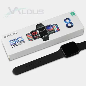 T900 Pro Max L 시리즈 8 Smartwatch 1.92 인치 큰 화면 T900 휴대 전화 montre reloj inteligente 스마트 시계