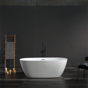 Baignoire autoportante en acrylique de style <span class=keywords><strong>hamac</strong></span> moderne <span class=keywords><strong>avec</strong></span> drain et robinet inclus pour salle de bain, hôtel, villa et parc - Product Image 2