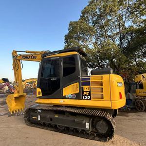Excavadora sobre orugas Komatsu PC130 usada de calidad original Popular PC200/300/450 con buen motor de máquina - Product Image 3