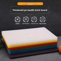 Hygiënische PE snijplank, niet-poreus, bacteriebestendig, veilige voedselbereiding, duurzaam, milieuvriendelijk, antislip