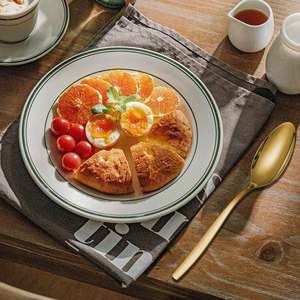 Gran oferta, juego de cuchara y tenedor de cuchillo de lujo para restaurante, 6 uds., cubiertos de plata, juego de cubiertos de acero inoxidable - Product Image 6