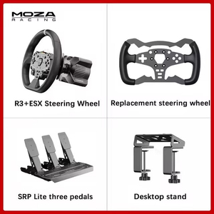 Volante Moza Racing R3 3.9nm Direct Drive con Sensor de Movimiento, Paquete Lite Esx para PC (Modelo R3+ESX) - Product Image 2