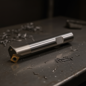 Fresa de biselado y avellanado de 45 grados con vástago Weldon para insertos - Product Image 3