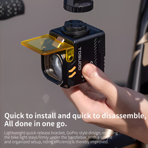 Faro <span class=keywords><strong>per</strong></span> Bicicletta ad Alta Penetrazione 1700Lm, Luce Gialla, Accessorio Portatile <span class=keywords><strong>per</strong></span> <span class=keywords><strong>Mountain</strong></span> <span class=keywords><strong>Bike</strong></span> e Bici da Strada - Product Image 3