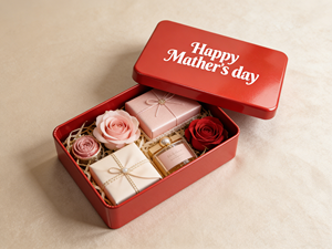 Cadeau pour la fête des mères, boîte en métal rectangulaire, logo personnalisable imprimé, boîte <span class=keywords><strong>de</strong></span> rangement en métal pour les bonbons <span class=keywords><strong>de</strong></span> <span class=keywords><strong>maman</strong></span> - Product Image 6