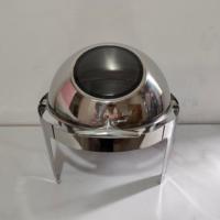 Edelstahl-Chafing-Dish mit 6L Fassungsvermögen, alkoholbetriebener Buffet-Wärmer für Catering und Gastronomie