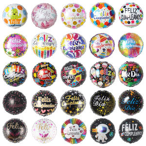 Nhà Máy Tùy Chỉnh 18Inch Vòng Hình Dạng Hạnh Phúc Sinh Nhật Helium Lá Bóng Bay <span class=keywords><strong>Globos</strong></span> Feliz Cumpleanos Cho Đảng Trang Trí - Product Image 5