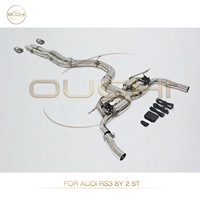 Tuyaux d'échappement Catback en acier inoxydable 304 pour Audi RS3 8Y 2.5T avec silencieux à valve, pièces de performance automobile Plug and Play
