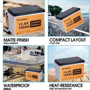 CH Energy Bluesun Home Energy Storage <strong>Battery</strong> System 12V-48V 100Ah-300Ah <strong>LiFePO4</strong> <strong>Battery</strong> 4000 Cycles Built-in BMS UN38.3 - Product Image 3