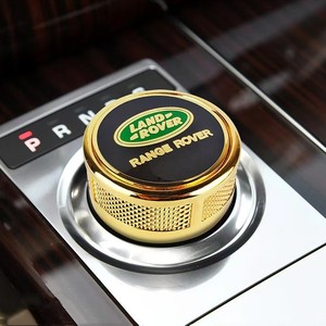 Bague de garniture de levier de vitesses en alliage d'aluminium dédiée pour Range Rover 17-22 Discovery Sport <span class=keywords><strong>Evoque</strong></span> P-Mode, intérieur de voiture - Product Image 1