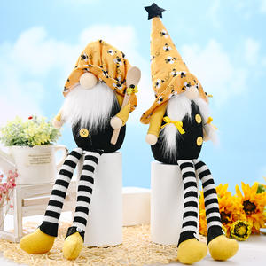 <span class=keywords><strong>2021</strong></span> Festival transfrontalier Poupée sans visage à longues jambes Forêt vieil homme abeille décoration créative produits de Noël - Product Image 5