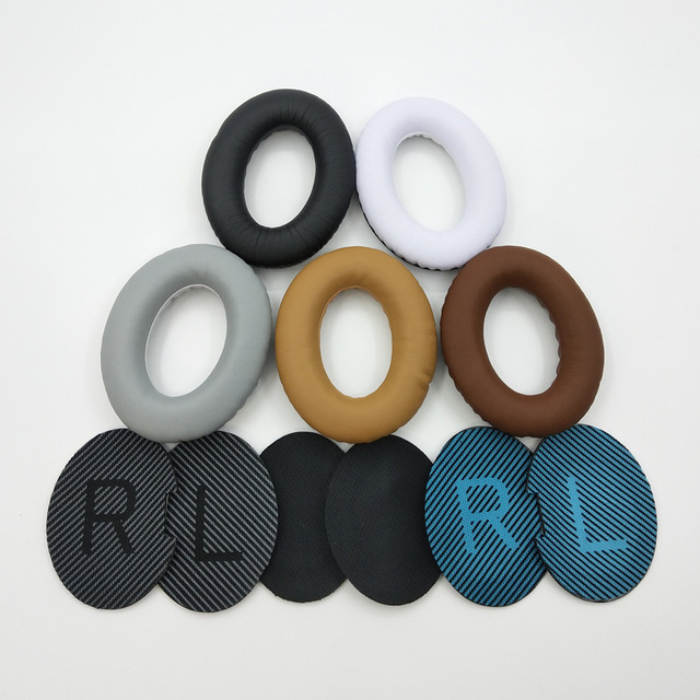 Wholesale PU Leather Replacement Earmuffs for BO SE AE2 QC15 QC25 QC35II Headphones Microphones for Gaming