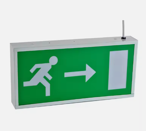 Treo Tường Sắt 3W 180 Phút Sạc Mặt Duy Nhất Hai Bên Cháy An Toàn Nổ Bằng Chứng Khẩn Cấp Thoát Dấu Hiệu Đèn Nhà Sản Xuất - Product Image 3