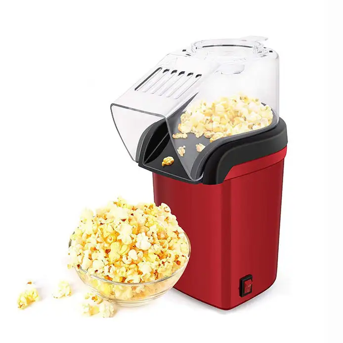 Hot Selling 1200W Elektrische Hetelucht Popcorn Maker Machine 16 Kopjes Draagbare Popcorn Makers Voor Thuis