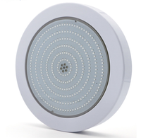 Lumière de piscine murale à double commande AC/DC12V, étanche IP68, en PC, remplie de résine, LED dimmable 18W-42W