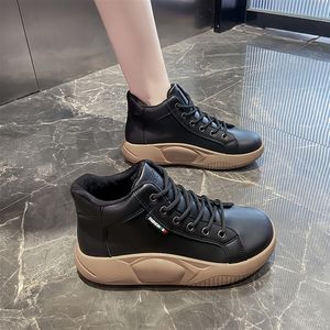 Zapatos de Mujer 2025, Botines Cortos con Plataforma y Suela Gruesa, Estilo Británico Retro Casual - Product Image 2