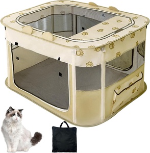 Portatile pieghevole Pet box per cani e gatti pieghevole in tenda da viaggio per cani e gatti - Product Image 1