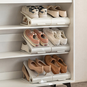 Double Layer <b>Shoe</b> Rack Space Saving <b>Storage</b> Organizer Adjustable <b>Shoe</b> Shelf For Closet <b>Wardrobe</b> <b>Shoes</b> Display Stand - Product Image 1