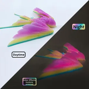 Vente en gros de jouets lumineux en plastique imprimés en 3D, personnalisables, représentant des hirondelles, des animaux et des dinosaures, modèle tendance pour enfants, cadeau OEM - Product Image 6