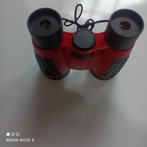 Binoculares Rojos para Niños 5x30, Telescopio de Juguete de Alta Definición, Regalo - Product Image 2