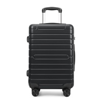 Nouvelle valise de voyage à main ABS à la mode légère et silencieuse Spinner Wheels TSA Lock Résistant à l'usure PC Password Trolley Case