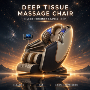 Luxury SPA Chair Ergonomic Zero Gravity 8D Kneading <b>Heated</b> Airbag <b>Wrap</b> Stretch Vibration Recliner - Product Image 1