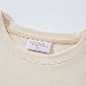 Camisetas personalizadas con hombros caídos, Camiseta de algodón de 300Gsm, camisetas extragrandes de peso pesado con logotipo personalizado impreso para hombres - Product Image 6