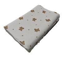 Taie d'oreiller en coton tricoté pour enfants, motifs Doraemon et Minions, compatible avec les supermarchés Sam, brocart lourd résistant à l'abrasion