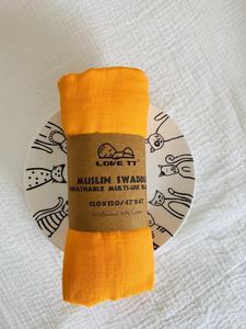 Manta envolvente unisex para bebé, manta de recepción de <span class=keywords><strong>franela</strong></span> de algodón de bambú orgánico, sábanas para cunas de bebé, manta de muselina Unisex para bebé - Product Image 6