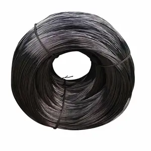 Factory Price Black Carbon Steel Wire 5mm 1mm 1.8mm 1.5mm Diameter For Nails Making Binding Annealed Wire For Welding