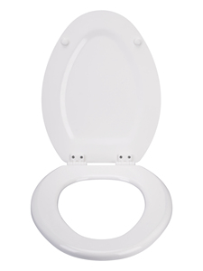 <span class=keywords><strong>Asiento</strong></span> de <span class=keywords><strong>Inodoro</strong></span> de Cierre Lento Estilo Americano de 19 Pulgadas, Antideslizante, de <span class=keywords><strong>Madera</strong></span> Resistente, Fácil de Instalar, Alargado, Blanco y Personalizado - Product Image 2