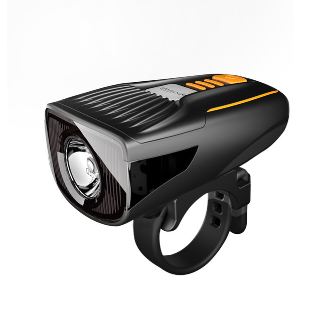 Mini Compact High-Brightness Rechargeable Long-Life Smart Light-Sensing IP64 Waterproof Type-C Charging Bicycle Front Light for