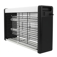 Tueur de mouches électrique professionnel 6W, grille haute tension 1200V, LED anti-insectes pour cuisine commerciale, hôpital, ferme, hôtel