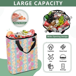 New Design Summer Fashionable <b>Lunch</b> Ice Pack Bag Hawaii Style for Travel Camping Picnics Coolers <b>Backpack</b> - Product Image 4